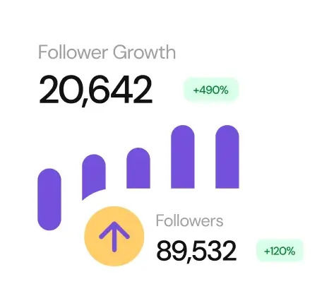 grow followers graphical